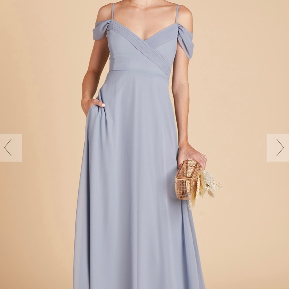 Birdy Grey 💙 dusty blue Spence convertible dress